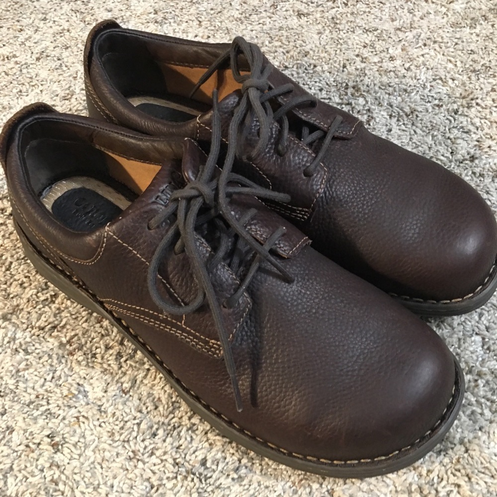 Carolina Brown Leather Safety Shoes